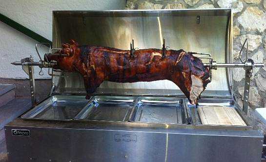 Spanferkel auf Grill , vor Ort grillen, Mnchen u. Umland, bestellen